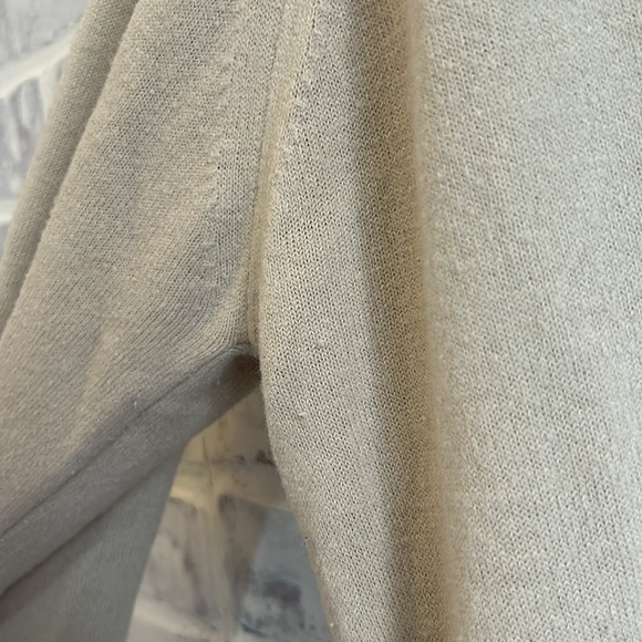 Vintage Men’s Pickering Elmridge Golf Tan Deep V Neck Long Sleeve Sweater Large - Picture 9 of 9